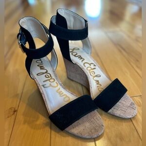 Sam Edelman Willow Leather Women’s Wedge Sandals